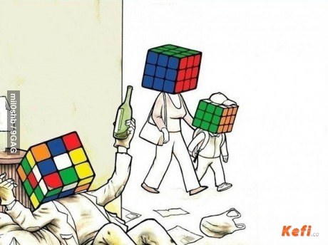 Life is like a Rubik cube by Eli&nbsp;Oko
