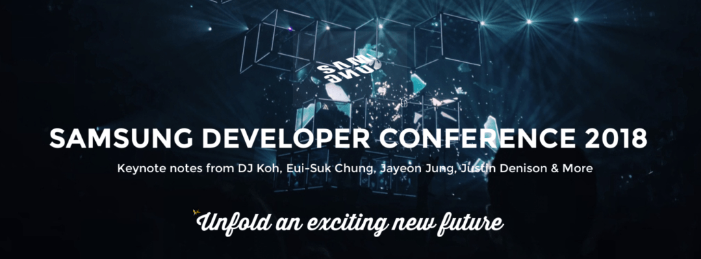 SAMSUNG: Foldable Phone & One UI SDC 2018 Full&nbsp;Keynote